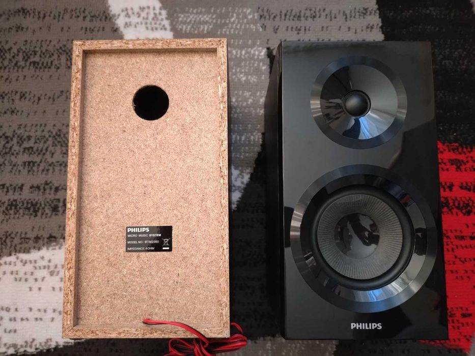 Amplificator audio tip stație cu Bluetooth, AK-45 +2 Boxe Philips.