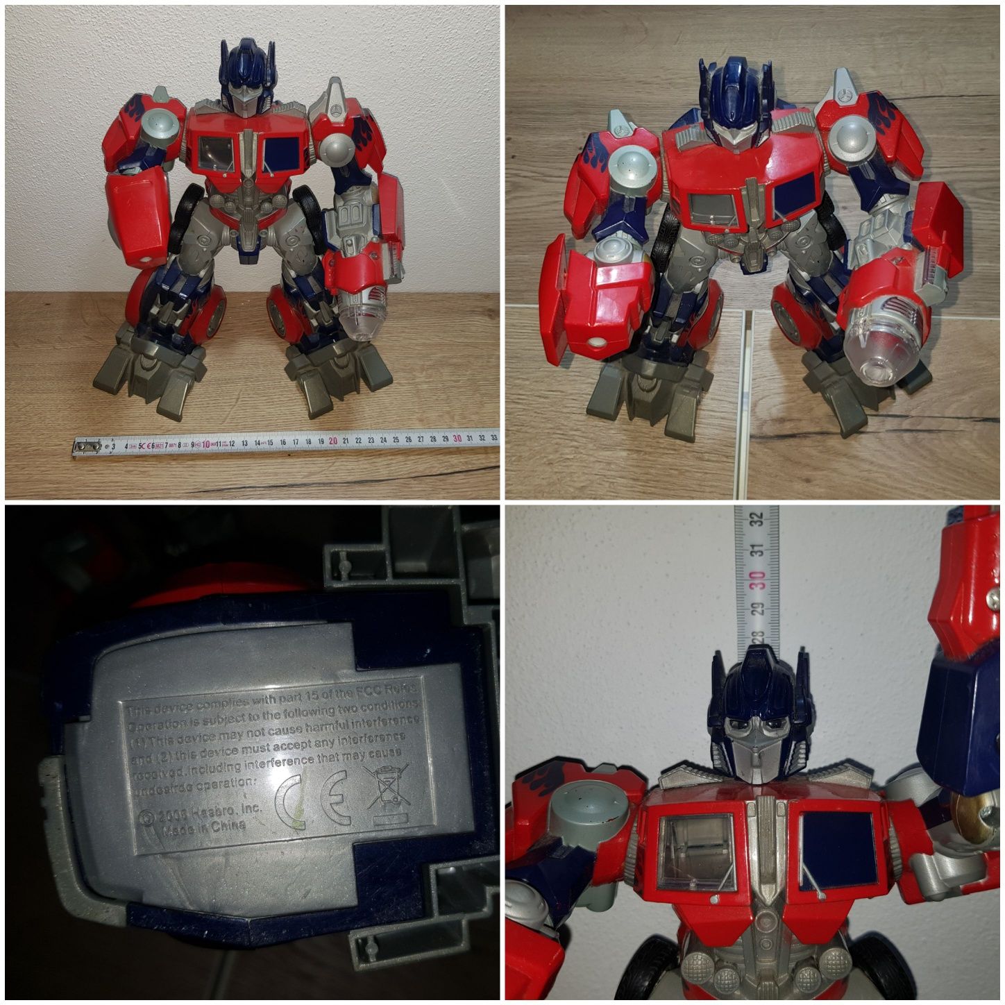 Figurina Optimus Prime Transformers H: 28 cm, articulată Revenge