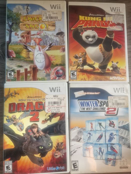 Nintendo Wii + 4 jocuri