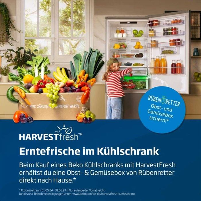 Нов хладилник за вграждане Беко/Beko BCNA306E4FN bPRO 500