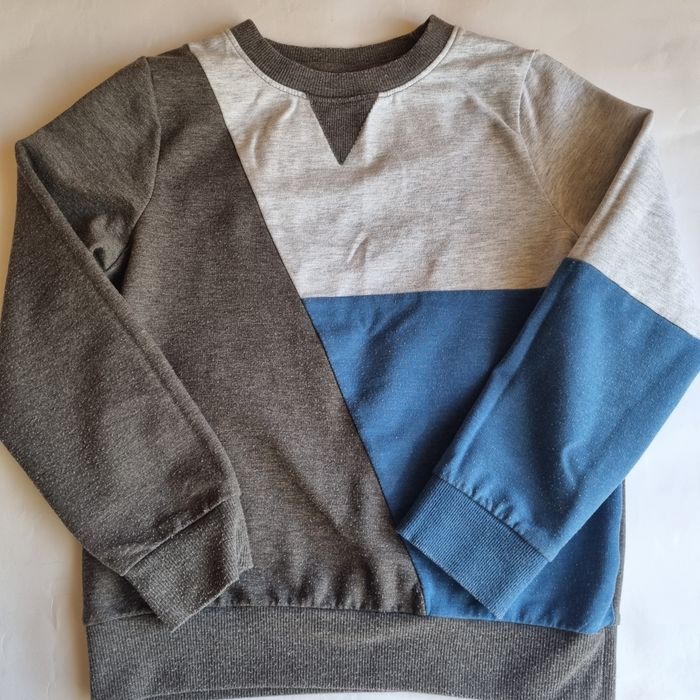 Спортно долнище Next в син цвят и блуза Name it, многоцветна, 122-128