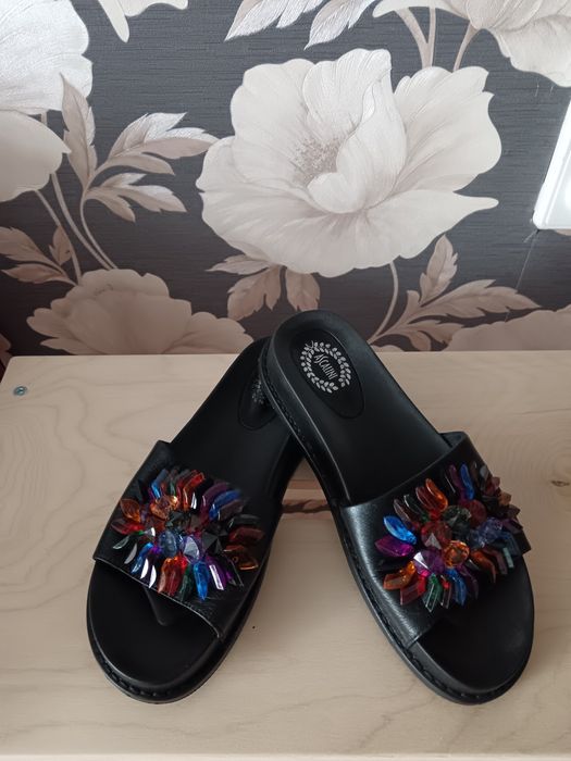 Шлепанцы кожаные, Турция, Аскалини