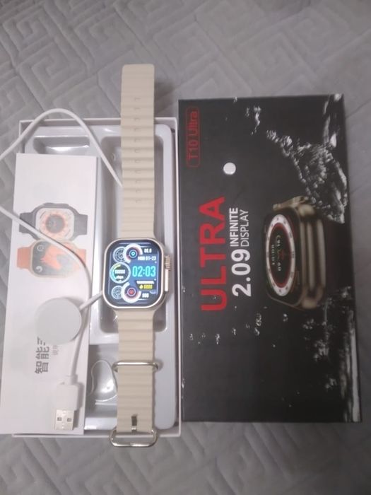 Часы apple watch ultra и оригинальный часы Elari