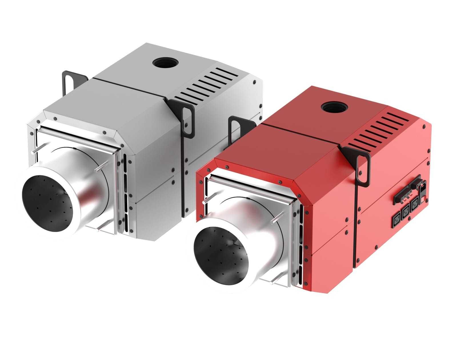 Arzator pe peleti Mareli de 35-100-200kw cu camera rotativa