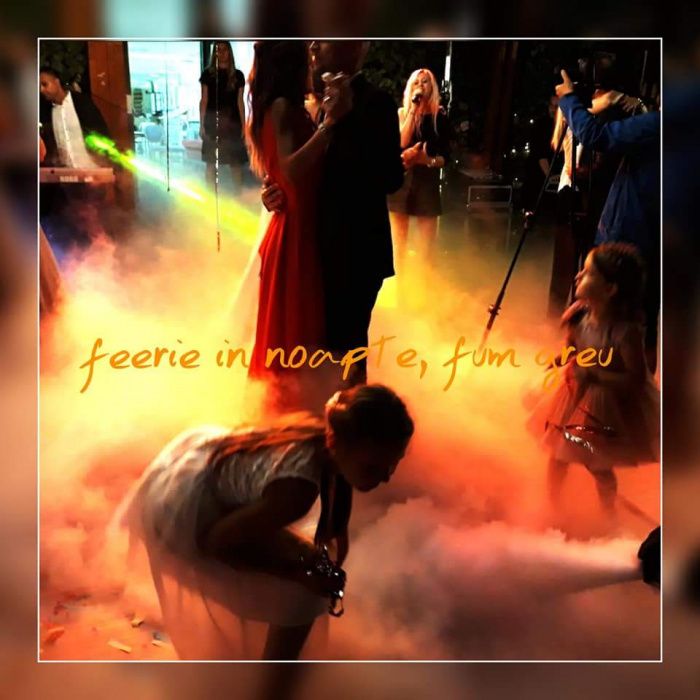 449 lei .Fum greu - Artificii / Duminica, 399 lei / gheata carbonica.