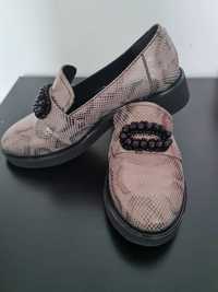 Pantofi dama, piele naturala, firma romaneasca Florentinii