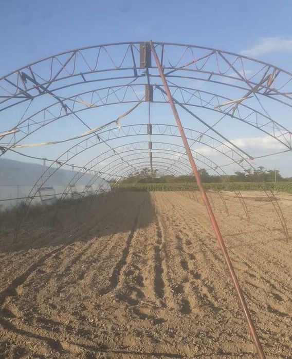 Ферми (дъги) за асеновградски оранжерии, ф18 плътно желязо, 7м ширина.