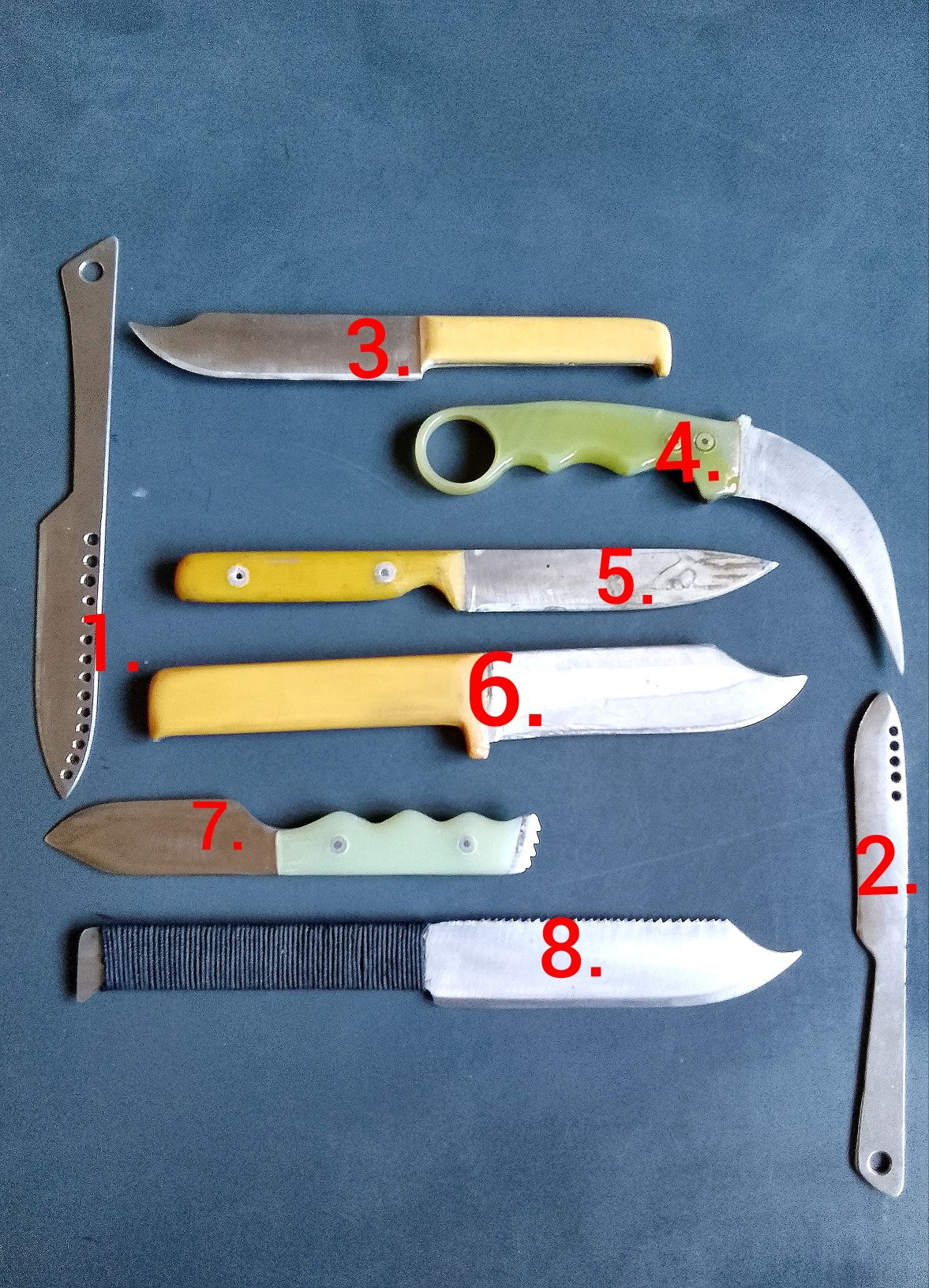Set de cuțite handmade