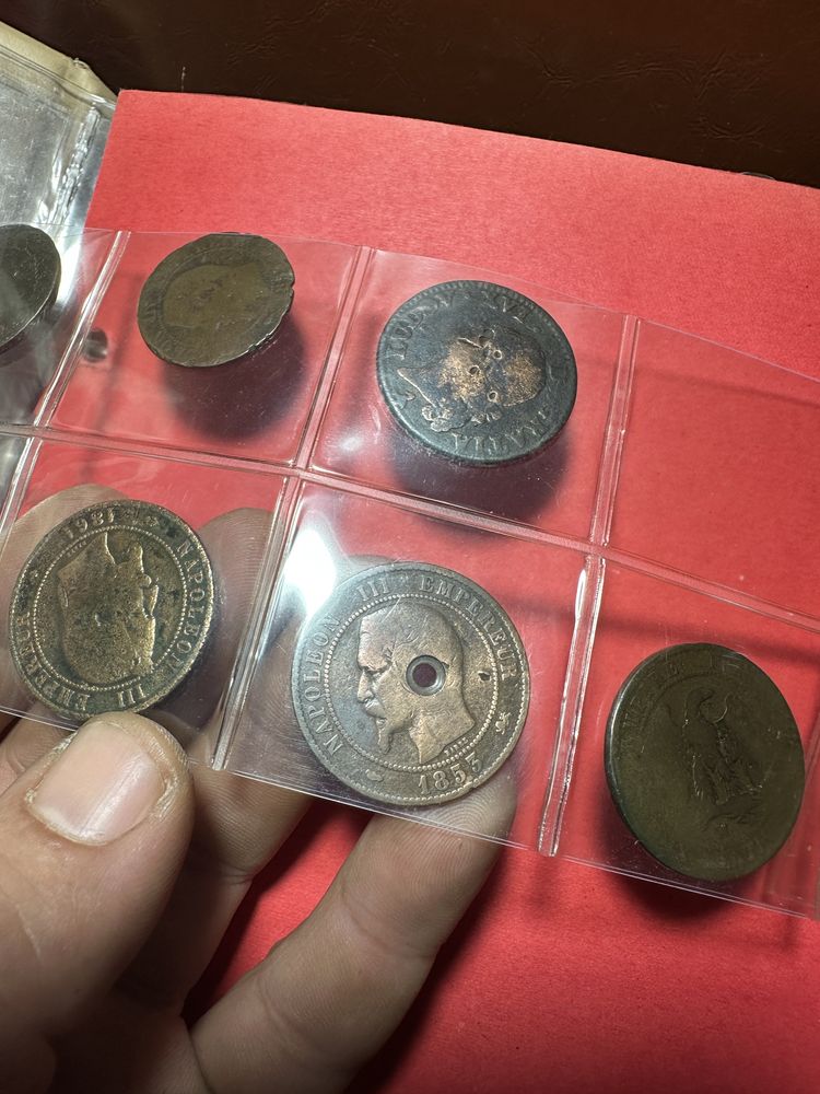 Monede vechi 1800-1900 franci