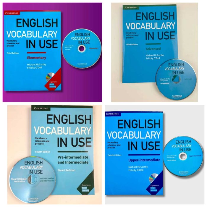 Доставка. English Vocabulary in use advanced, elementary, intermediate