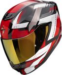 Casca moto SCORPION EXO-391 Captor Black-Red