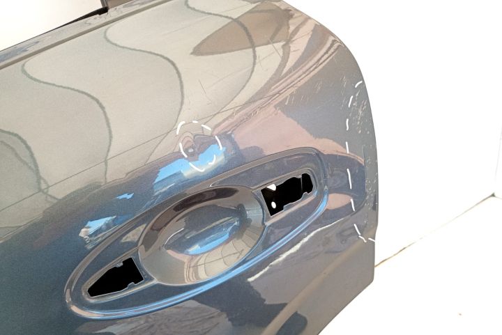 Usa stanga spate cu mici defecte Renault Kadjar prima generatie