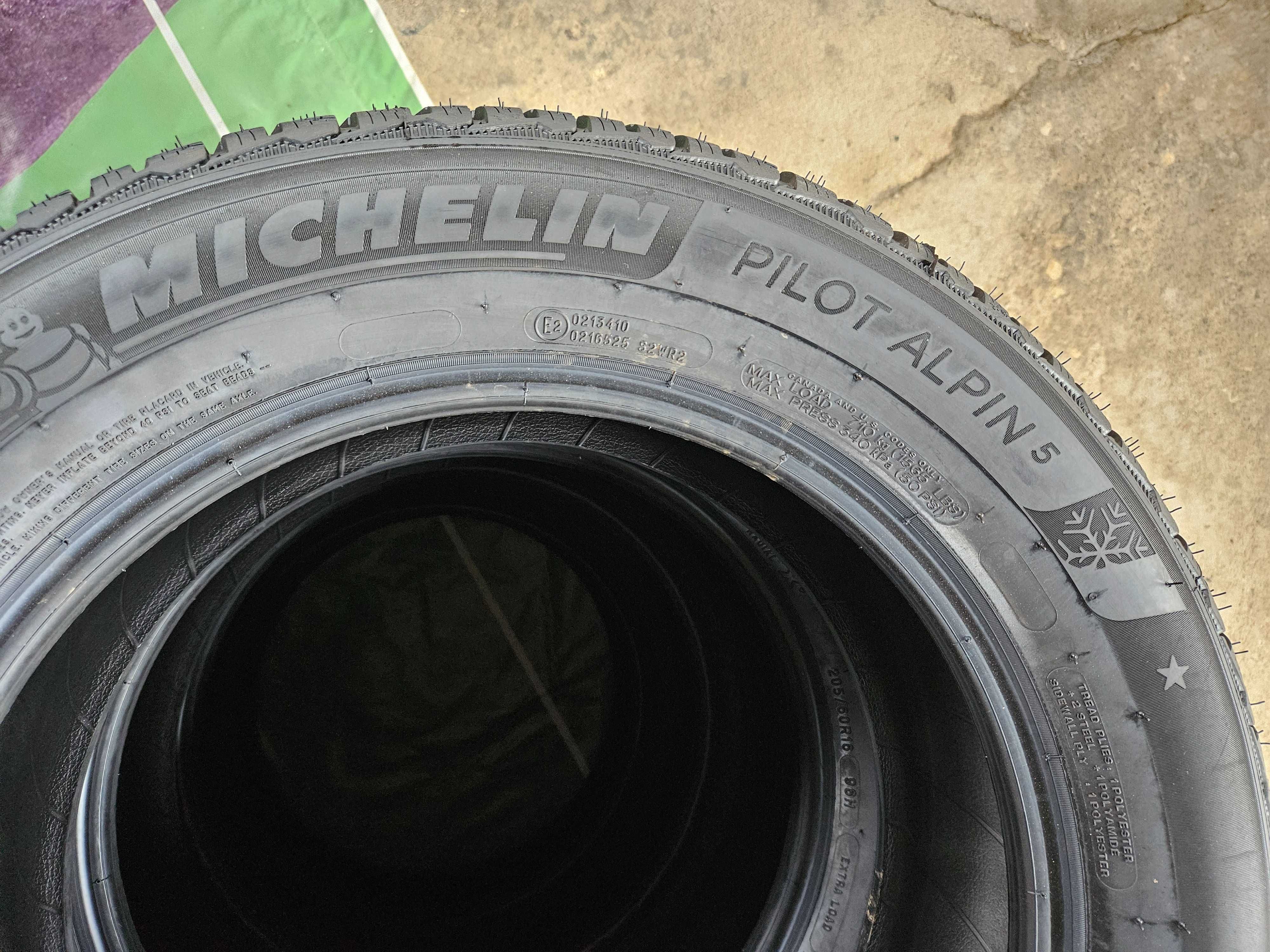 4 Нови зимни гуми 205/60 R16 Michelin Pilot Alpin5 * XL 96H DOT3424