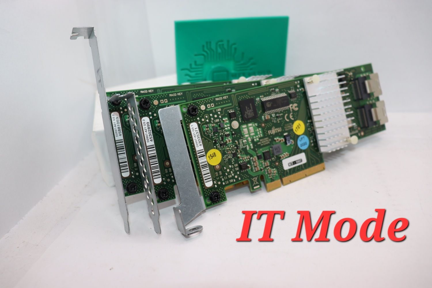 Raid Controller IT Mode Original Fujitsu D2607-A21 Sas/Sata Lsi9211-8i