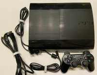 Playstation 3 modat, 320 gb + controller + jocuri ps3 (Fifa, GTA 5)