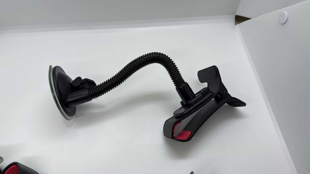 Suport telefon auto, montare parbriz, detașabil, reglabil