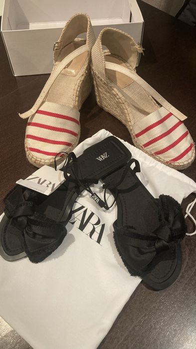 Еспадрили НМ и Сандали Zara