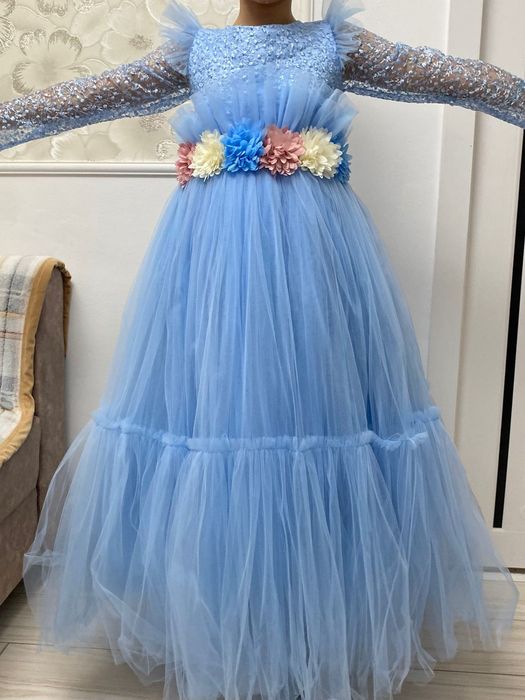 Бальное платье на девочку 9-11