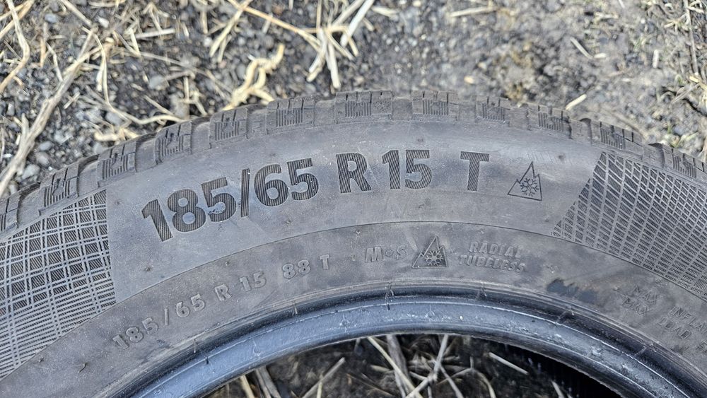 2бр гуми 185 65 15 континетал
