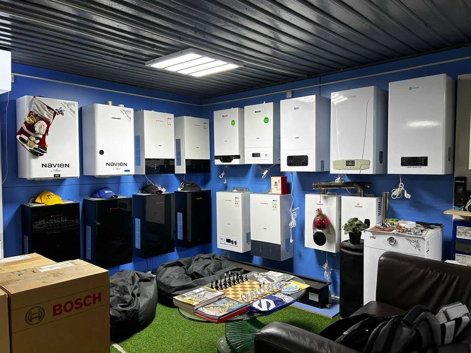 Газовый котел, печка