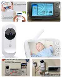Видео бебефон Motorola Ease 44 Connect WiFi Baby Monitor with Camera