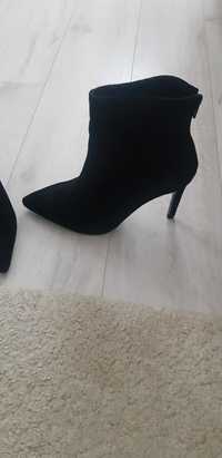 Botine piele intoarsa AE Shoes