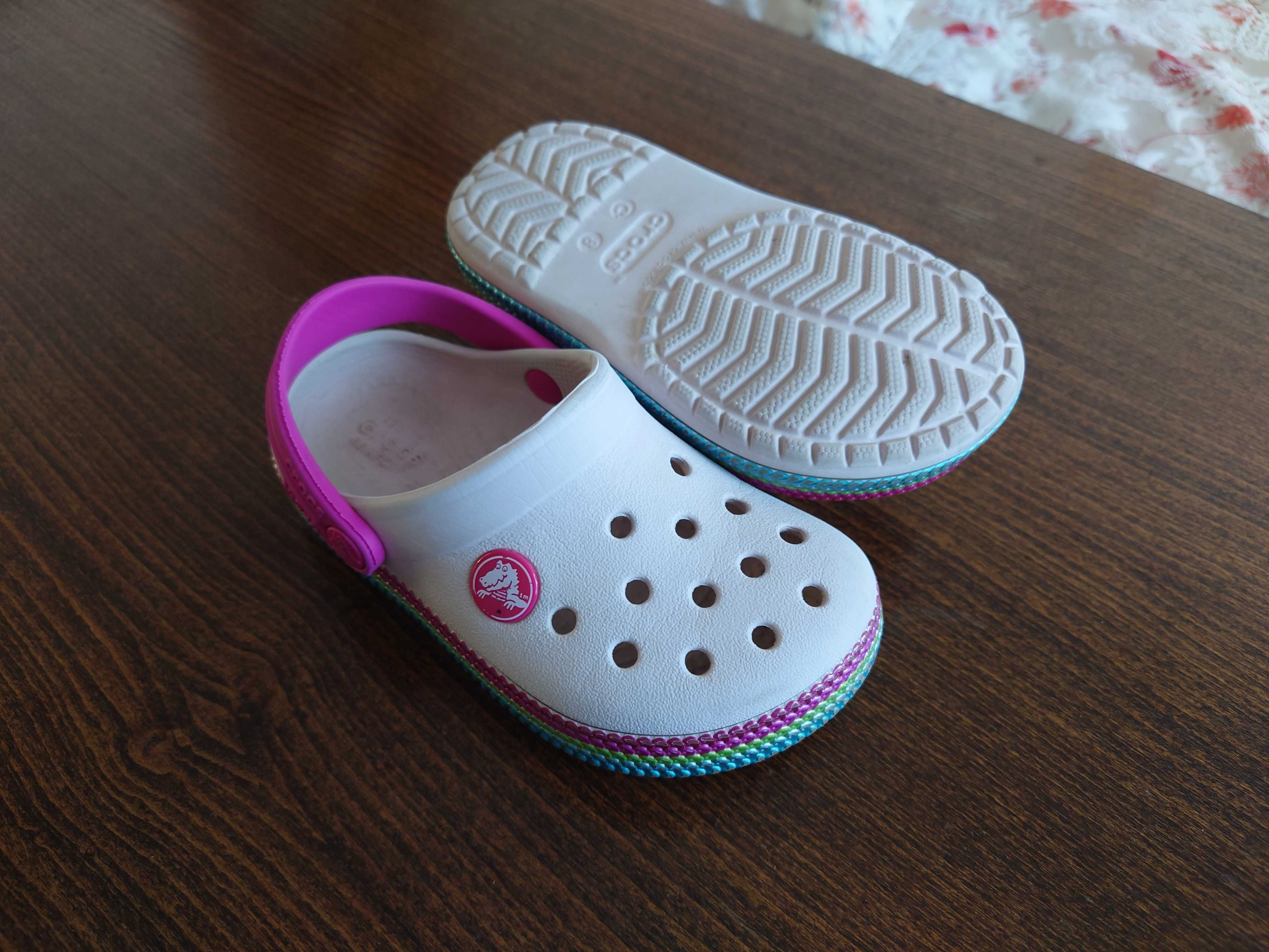 Crocks детски розов, 16см