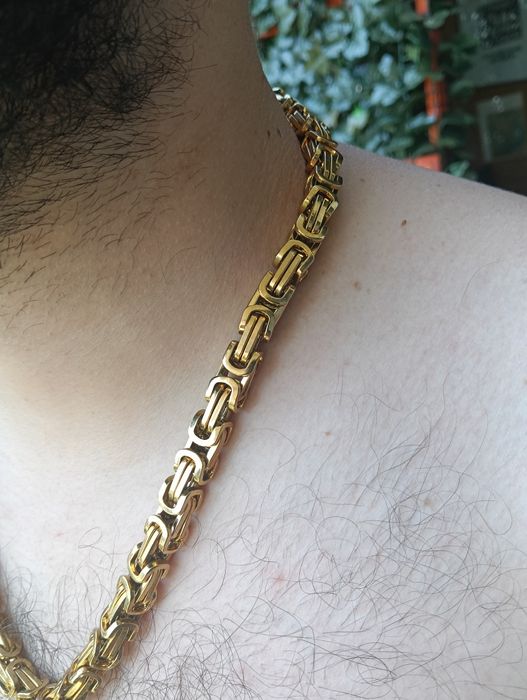 Lanț superb imitație aur