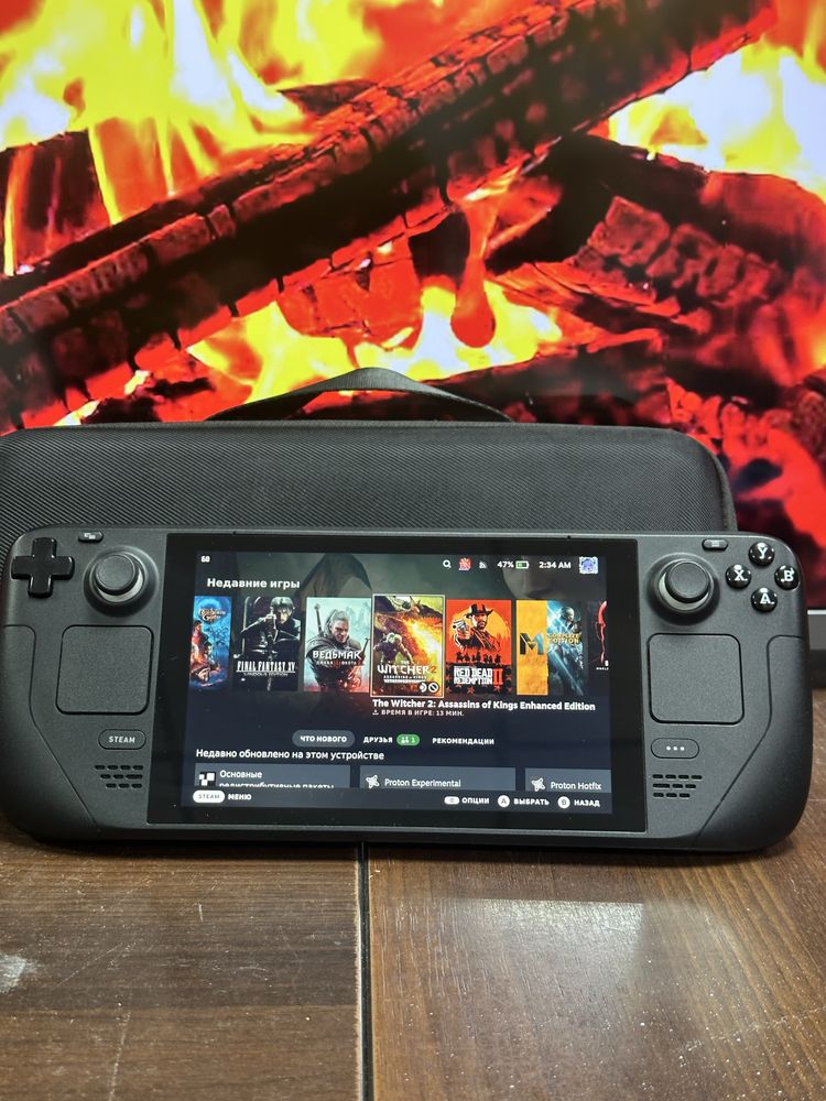 Valve Steam Deck 256GB в идеальном состоянии