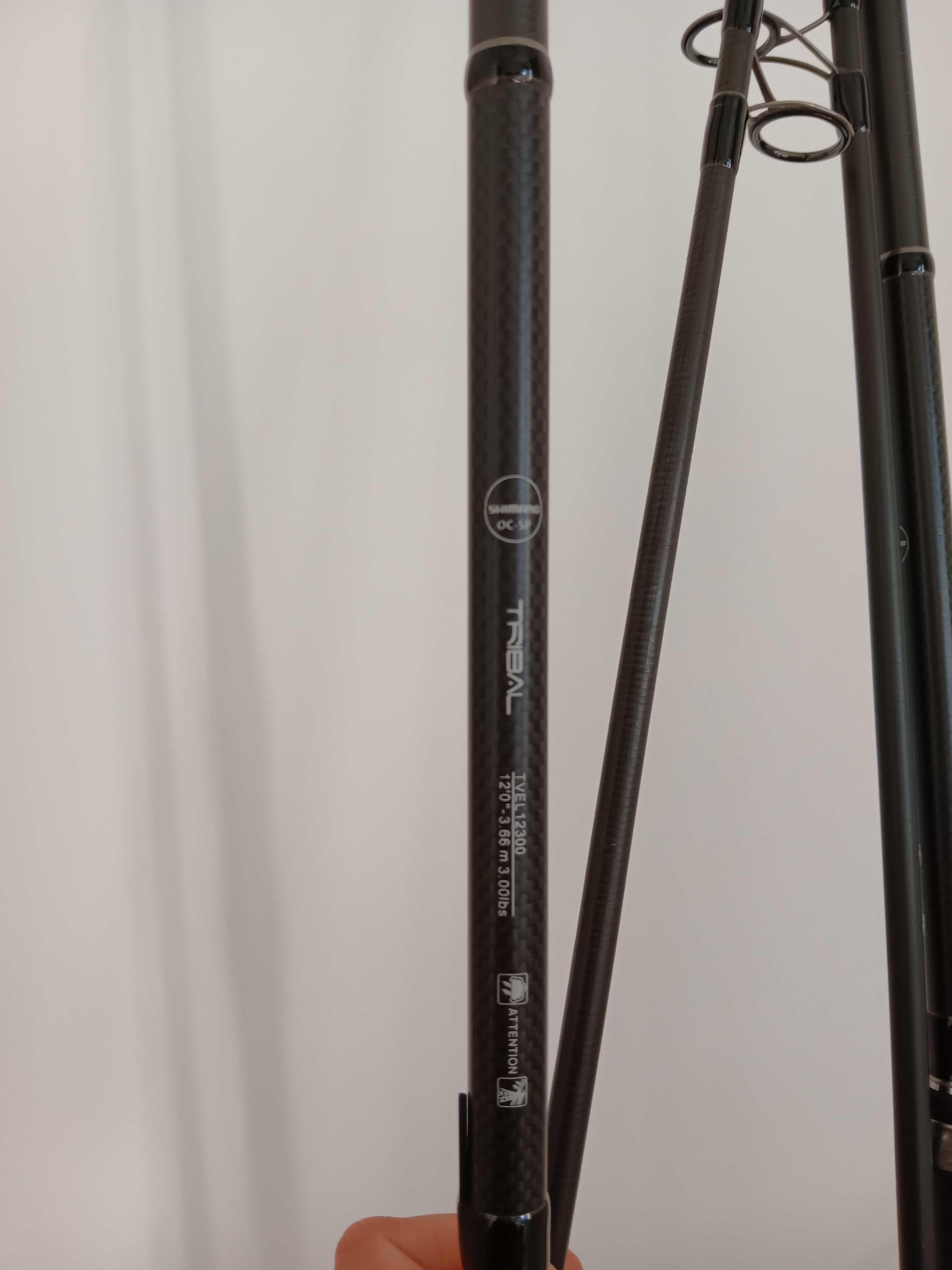 Шаранджийски въдици shimano velocity 3.66, 3lb