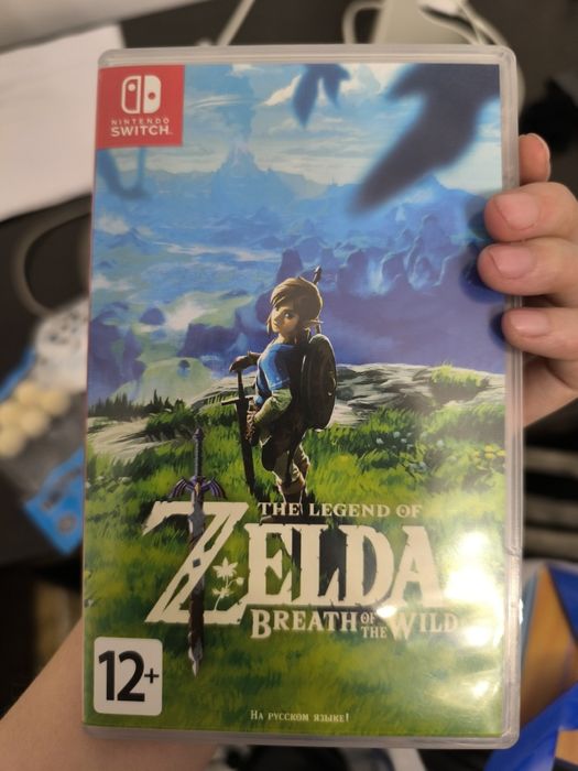 The legend of Zelda: Breath of the Wild , картридж на Nintendo switch