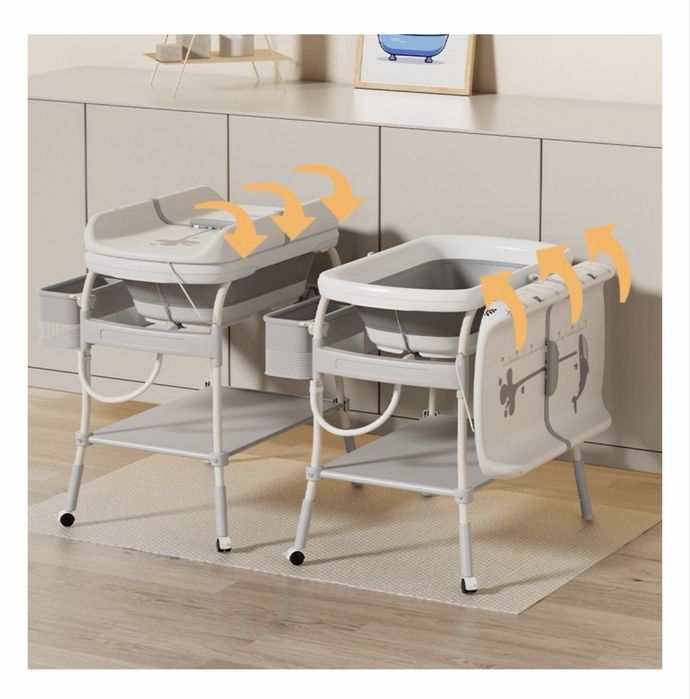 Детская ванная с пеленальным столиком