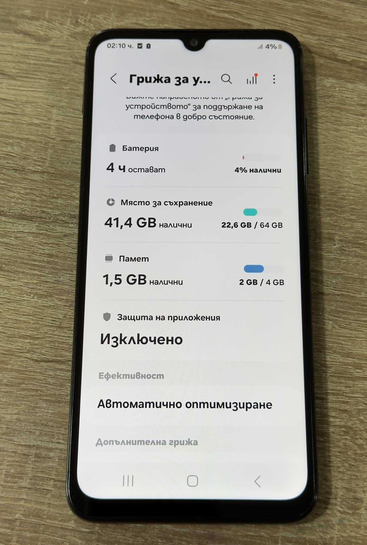 Samsung Galaxy A05s 64GB 4GB RAM