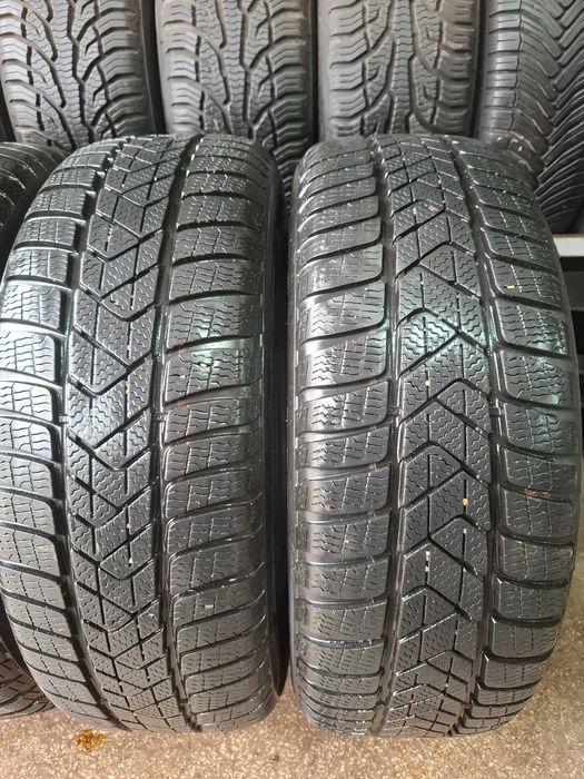 4 Зимни гуми Пирели 205/60/16 ДОТ23 (безплатно поставяне)