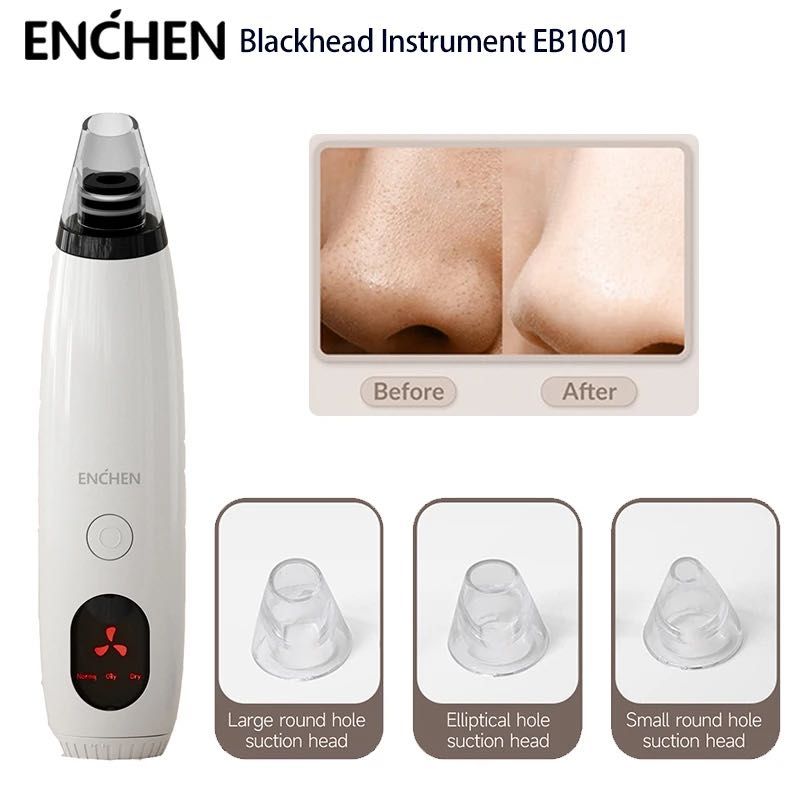 !АКЦИЯ Вакуумный Аппарат Для Чистки Лица Enchen Blackhead Remover