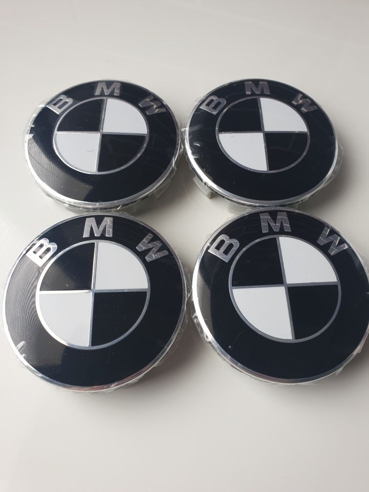 Capace-Jante-Alb-Negre-68mm-Bmw-E46-E60-E90-F10-F30-320-520-D-530-E70