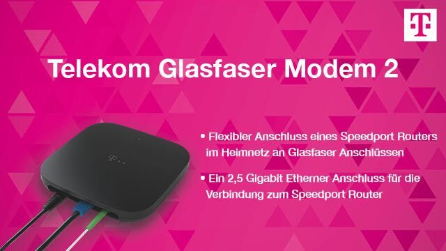 Modem  fibră optică 2 TELEKOM (LWL),sigilat