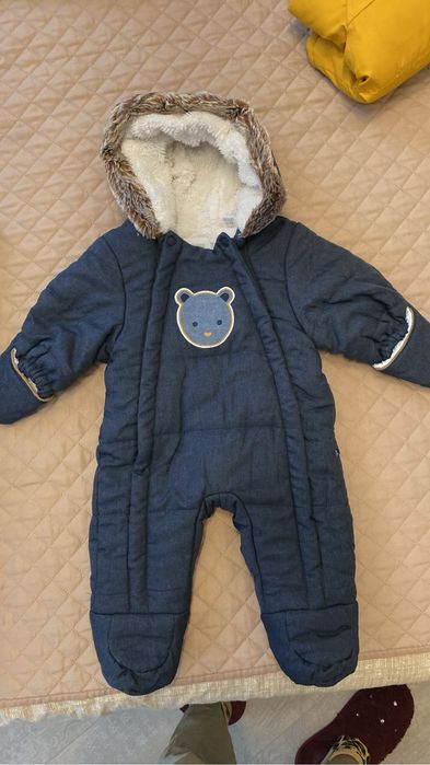 3 бр - бебешки космонавти/ грейки/ зимни грейки- 3-6 м