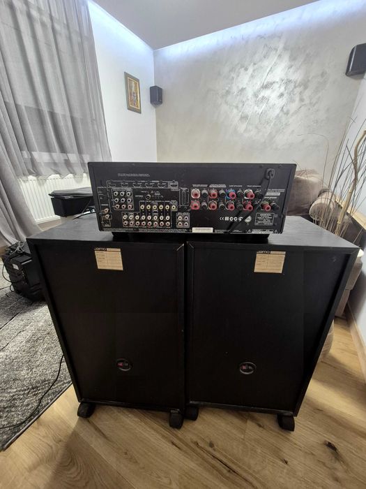 Продавам ресивер Onkyo и тонколони Jamo 600лв.работещи безупречно.