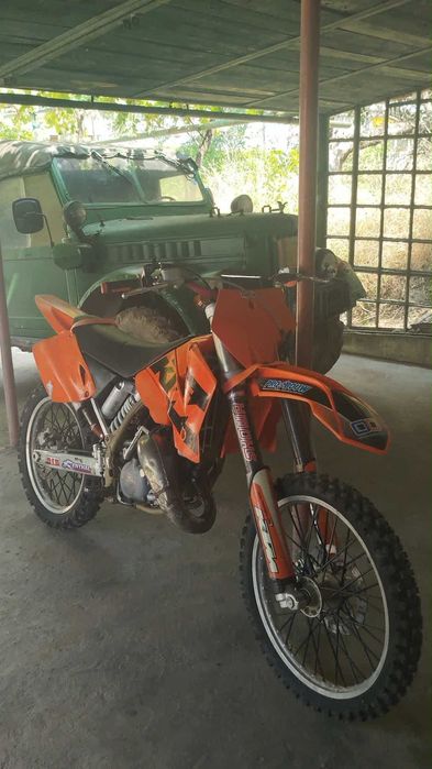 Кросов мотор KTM sx 125 2006г. 2т.