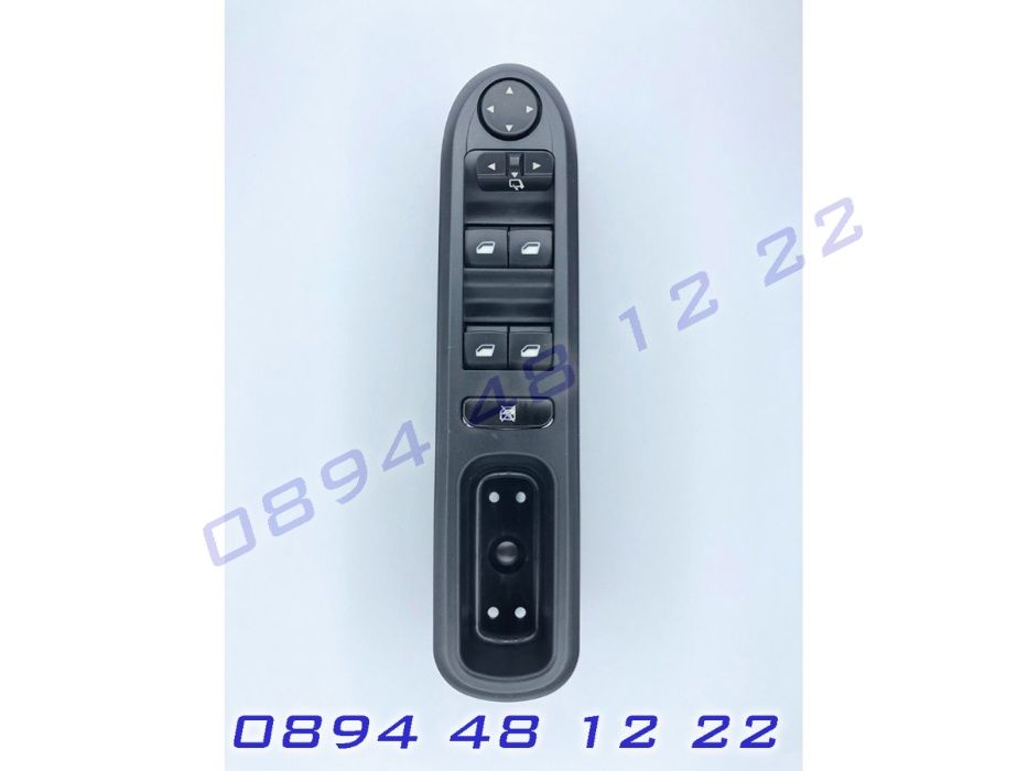 Бутони Копчета Ел Стъкла Панел Peugeot Пежо 407 Бутонера Бутон Копче