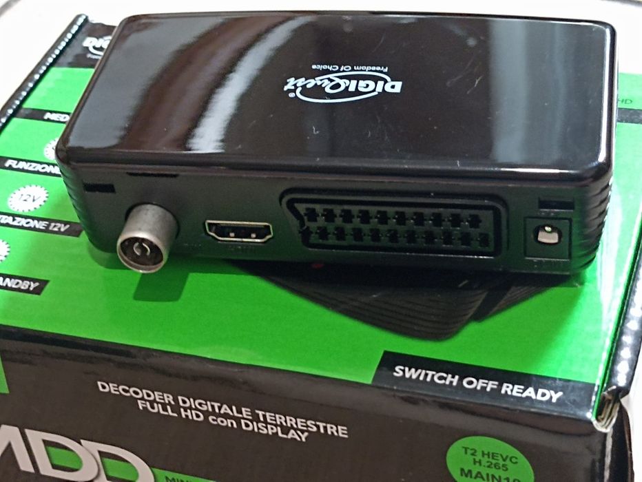 Tuner dvb t terestrial Receptor terestru digital Full HD