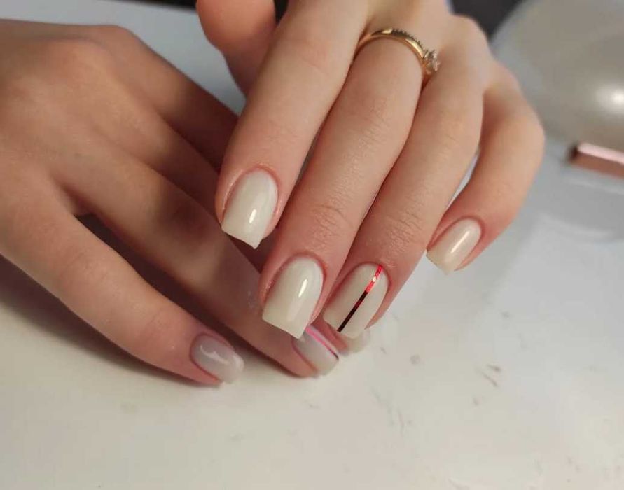 Маникюр с гел лак