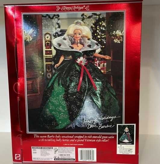 Păpușă Barbie Happy Holidays Special Edition din 1995 ediție limitată