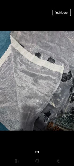 Perdea si draperie 2 in 1