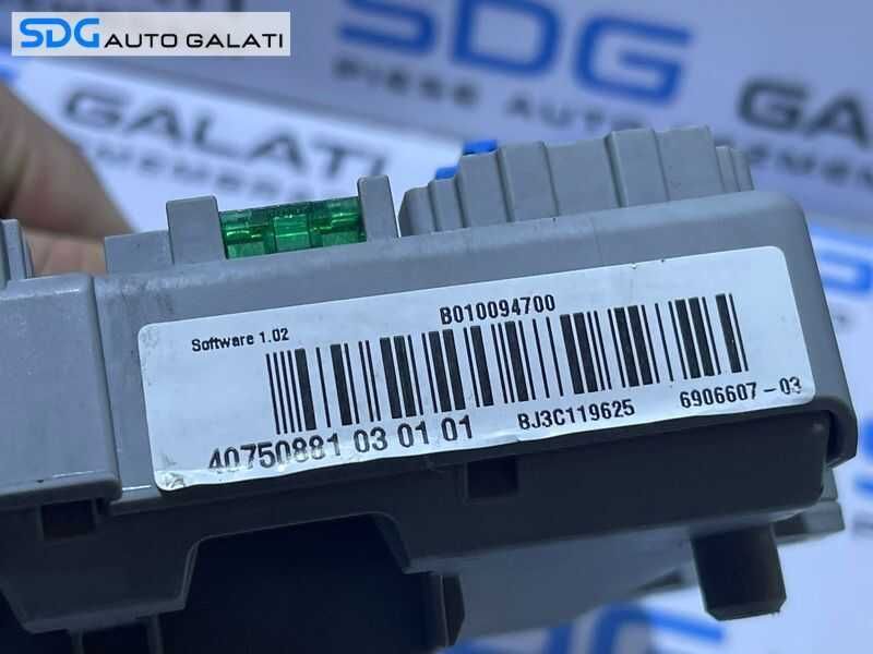 Panou Tablou Panou Relee Sigurante BMW Seria 3 E90 E91 2004 - 2011 Cod 6906607 690660703