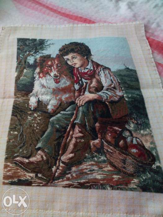 Goblen Baiatul cu cainele