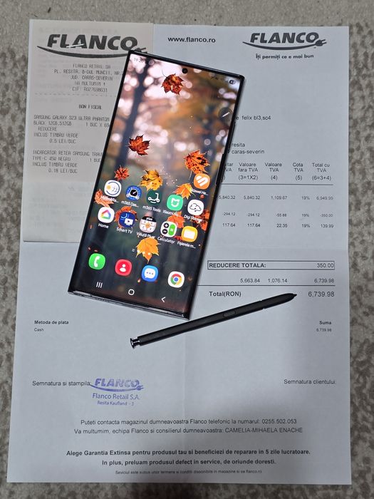 Samsung Galaxy S23 ULTRA 512GB, 12GB RAM