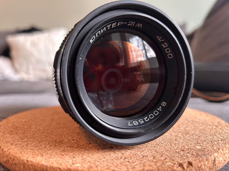 Обектив Юпитер 21М 200мм f/4