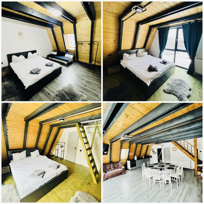 Cabana A-Frame Ariana Valea Avrigului,Ciubar jacuzzi,Piscina